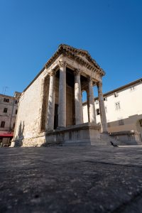 Augustus-Tempel in Pula