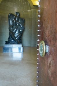 Statue im Mausoleum von Njegos