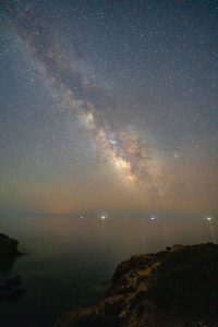 Sternenhimmel über Sardiniens Süden