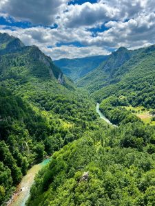 Blick auf Tara-Schlucht