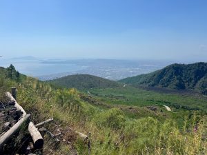 Nationalpark Vesuv mit Blick auf Neapel