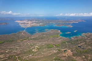 Blick auf Archipel La Maddalena